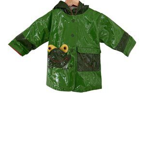 Vintage Toddler Raincoat - Frog Style